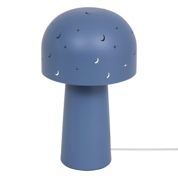 Atmosphera - Lampe de table pour enfant STARRY MUSHROOM 1xE14/25W/230V bleue