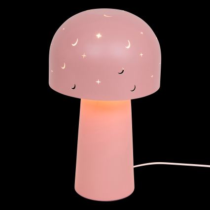 Atmosphera - Lampe de table pour enfants STARRY MUSHROOM 1xE14/25W/230V rose