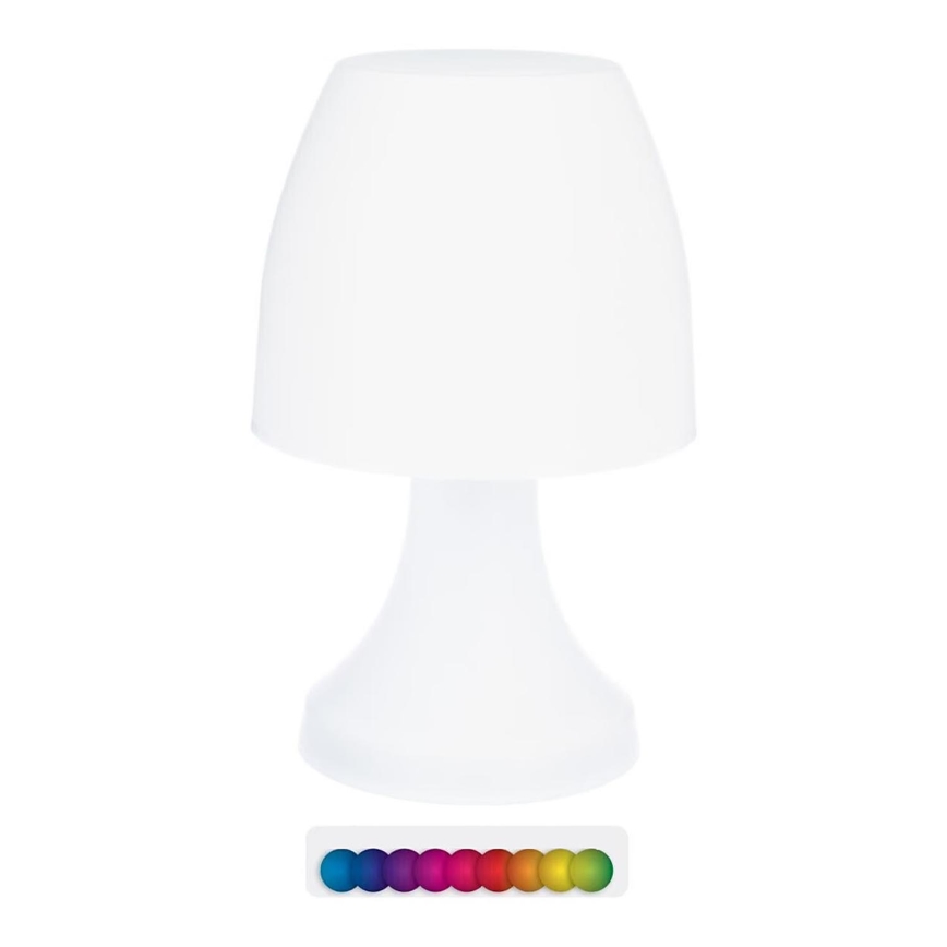 Atmosphera - Lampe de table RGB extérieure DOKK LED/3xAAA 27,5 cm IP44