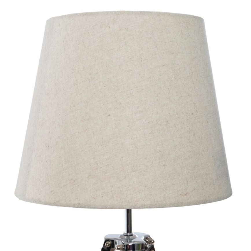 Atmosphera - Lampe de table RUNO 1xE27/25W/230V bambou/crème