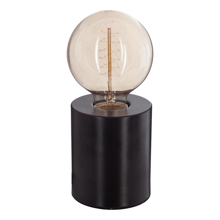 Atmosphera - Lampe de table SABA 1xE27/40W/230V noir