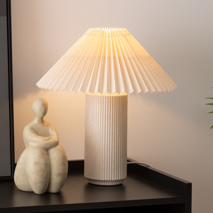 Atmosphera - Lampe de table TALYA 1xE27/40W/230V porcelaine