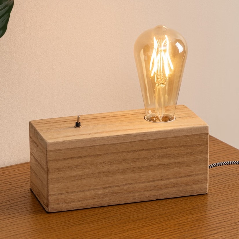 Atmosphera - Lampe de table TIBU 1xE27/25W/230V