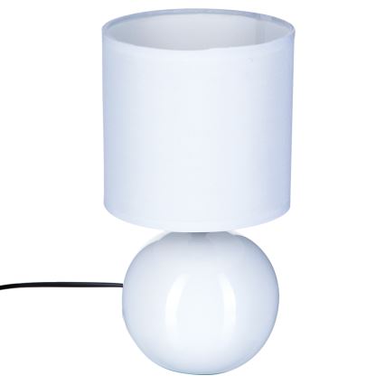 Atmosphera - Lampe de table TIMÉO 1xE14/60W/230V blanc brillant