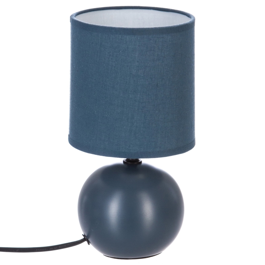 Atmosphera - Lampe de table TIMÉO 1xE14/60W/230V bleu foncé