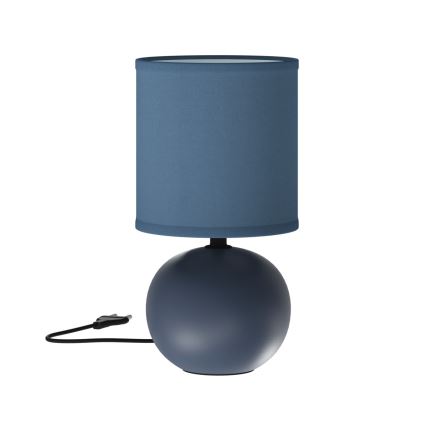Atmosphera - Lampe de table TIMÉO 1xE14/60W/230V bleu foncé