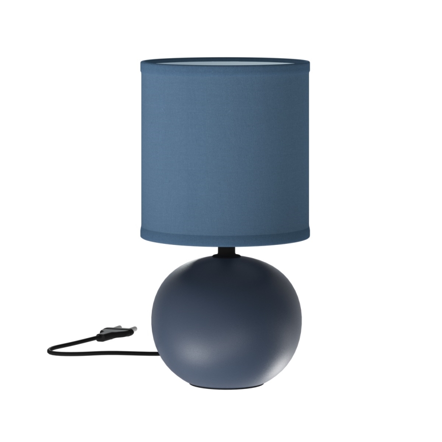 Atmosphera - Lampe de table TIMÉO 1xE14/60W/230V bleu foncé
