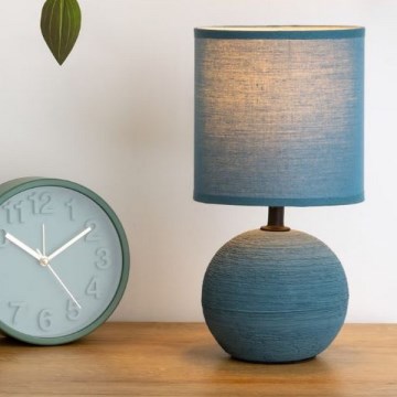Atmosphera - Lampe de table TIMÉO 1xE14/60W/230V bleu