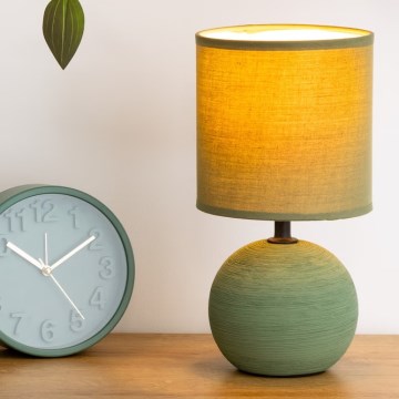 Atmosphera - Lampe de table TIMÉO 1xE14/60W/230V khaki