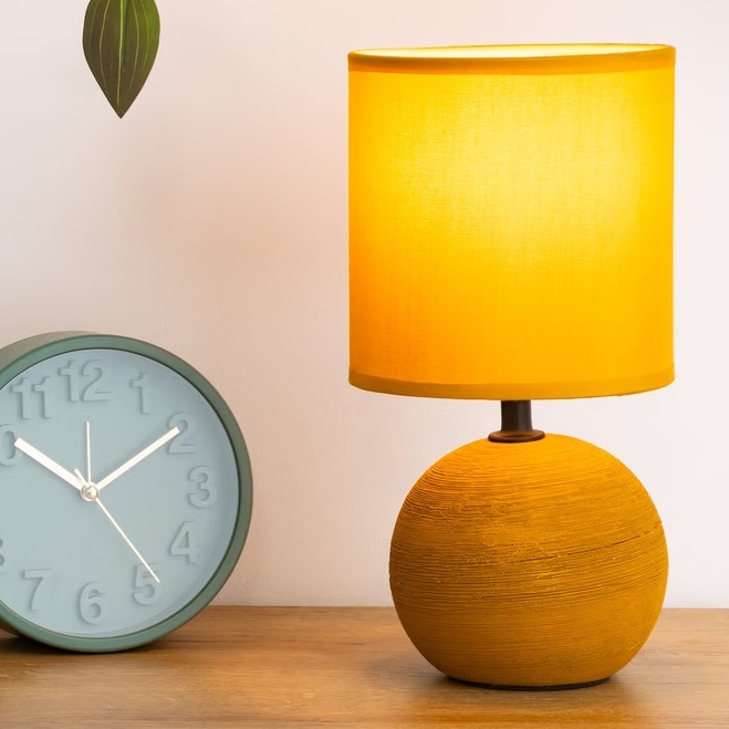Atmosphera - Lampe de table TIMÉO 1xE14/60W/230V orange