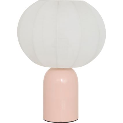 Atmosphera - Lampe de table TOBIE 1xE27/60W/230V rose