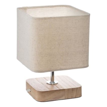 Atmosphera - Lampe de table TOXEY 1xE14/25W/230V pin/beige