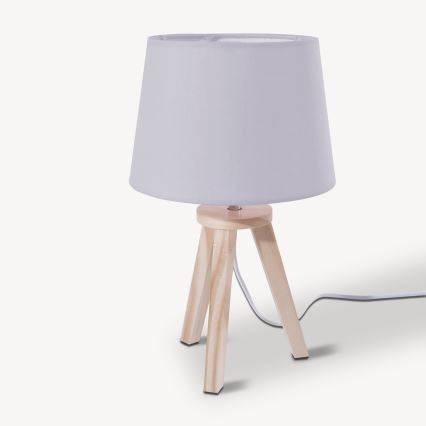 Atmosphera - Lampe de table TRIPOD 1xE14/40W/230V pin/gris