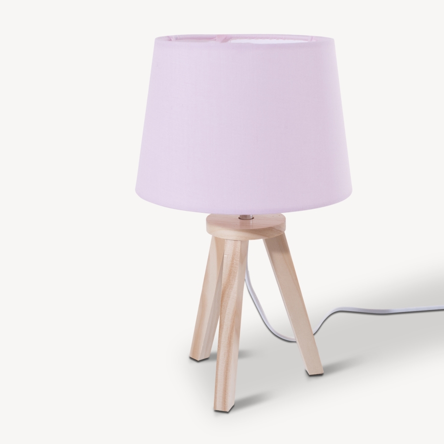 Atmosphera - Lampe de table TRIPOD 1xE14/40W/230V pin/rose
