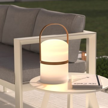 Atmosphera - LED Dimmerabile ricaricabile per esterni lampada da tavolo KIARA LED/3,7V 36 cm 4000 mAh IP44