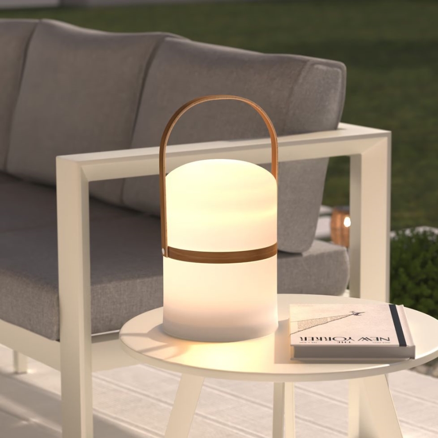 Atmosphera - LED Dimmerabile ricaricabile per esterni lampada da tavolo KIARA LED/3,7V 36 cm 4000 mAh IP44