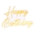 Atmosphera - LED-Neon-Wanddekoration HAPPY BIRTHDAY LED/5V