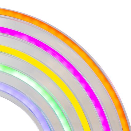 Atmosphera - LED-Neon-Wanddekoration RAINBOW LED/5V