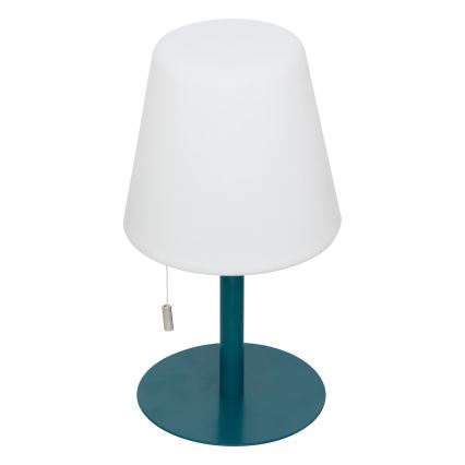 Atmosphera - LED RGBW Rechargeable extérieur lampe de table ZACK LED/3,7V 1200 mAh IP44 turquoise