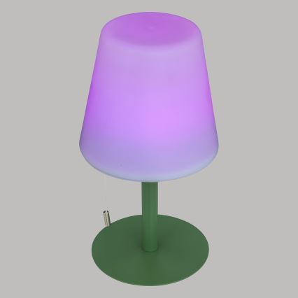 Atmosphera - LED RGBW Rechargeable extérieur lampe de table ZACK LED/3,7V 1200 mAh IP44 vert