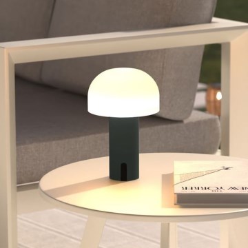 Atmosphera - LED Ricaricabile per esterni touch lampada da tavolo JANY LED/3,7V 22 cm 2200 mAh IP44 nero