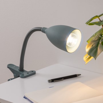 Atmosphera - Leuchte mit Klemme SILY 1xE14/7W/230V grün