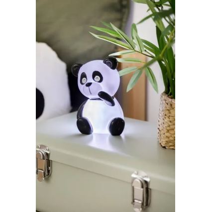 Atmosphera - Luce notturna LED per bambini PANDA LED/3xLR44