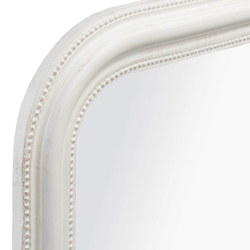Atmosphera - Miroir mural ADELE 104x74 cm pin/blanc