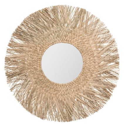 Atmosphera - Miroir mural AEL d. 80 cm roseau