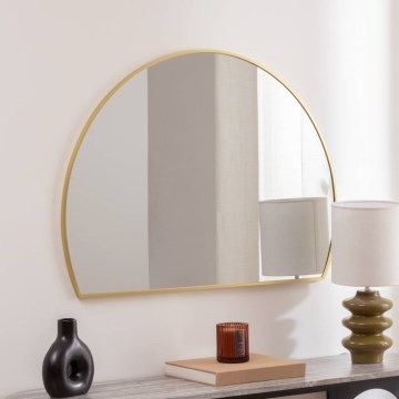 Atmosphera - Miroir mural ALICE 65 x 90 cm doré