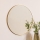 Atmosphera - Miroir mural ALICE d. 70 cm doré