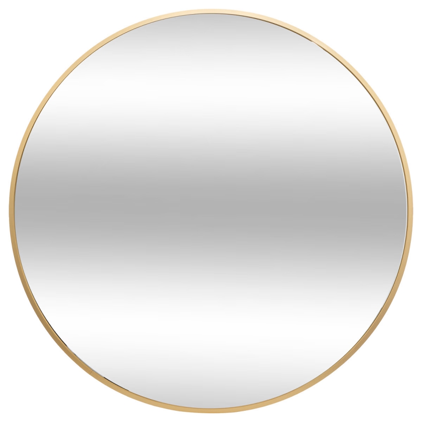 Atmosphera - Miroir mural ALICE d. 70 cm doré
