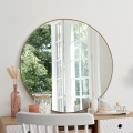 Atmosphera - Miroir mural ALICE d. 76 cm doré