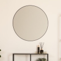 Atmosphera - Miroir mural ALICE d. 76 cm noir