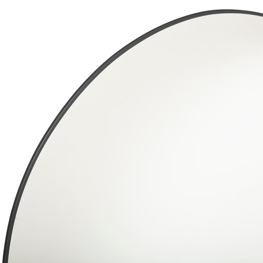 Atmosphera - Miroir mural ALICE d. 76 cm noir