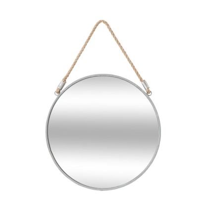 Atmosphera - Miroir mural EDEN d. 38 cm argent