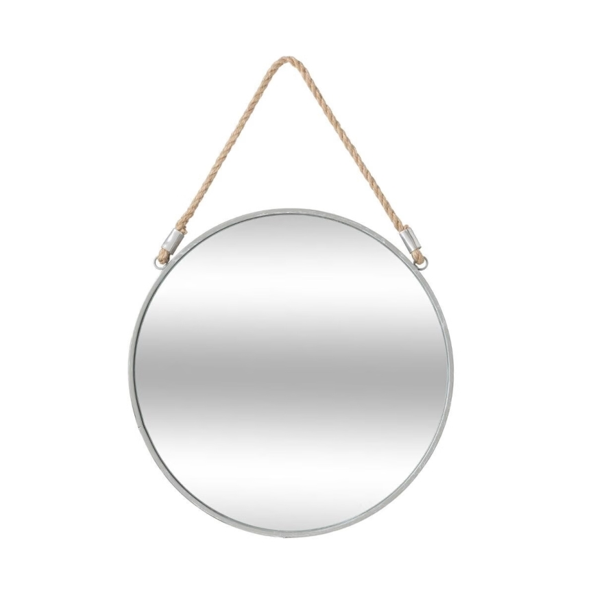 Atmosphera - Miroir mural EDEN d. 38 cm argent