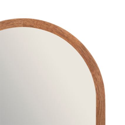 Atmosphera - Miroir mural GIANNI 90x35 cm hévéa