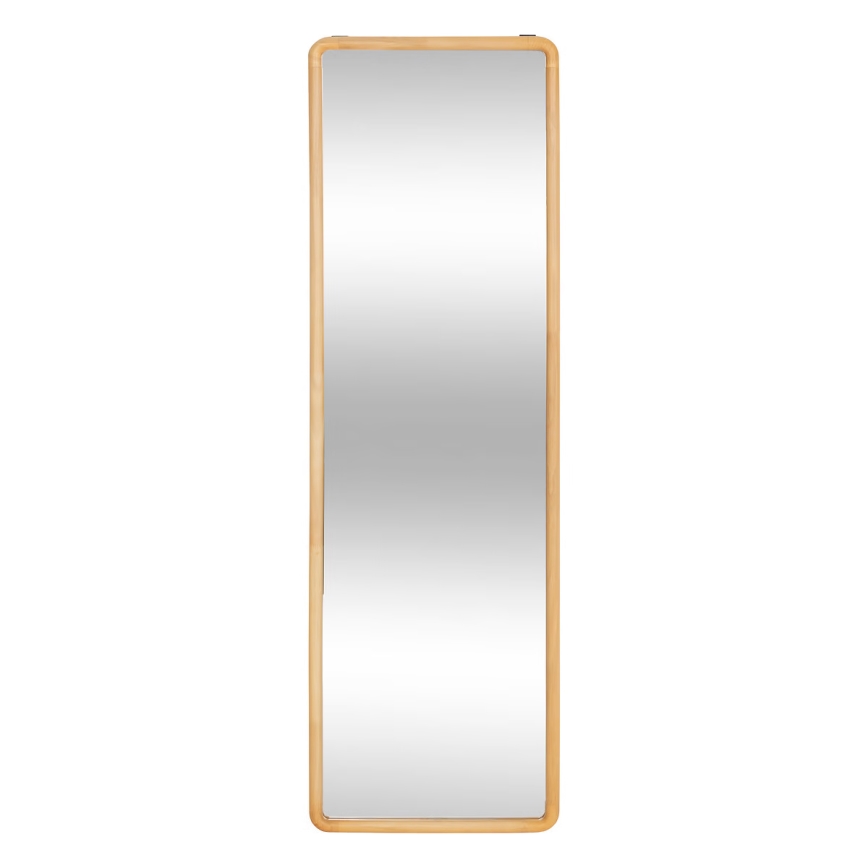 Atmosphera - Miroir mural KIM 116x35 cm hévéa