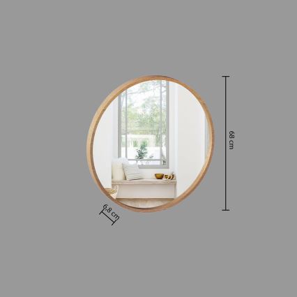 Atmosphera - Miroir mural LETIZIA d. 68 cm