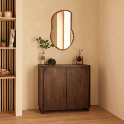 Atmosphera - Miroir mural LIVIA 75x45 cm paulownia