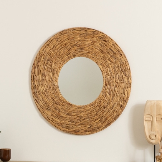 Atmosphera - Miroir mural LORENA d. 75 cm jacinthe d'eau
