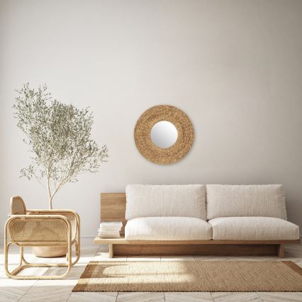 Atmosphera - Miroir mural LORENA d. 75 cm jacinthe d'eau