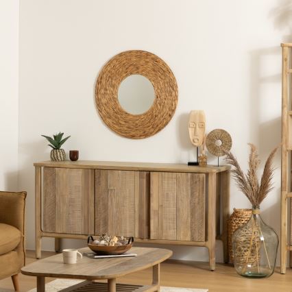 Atmosphera - Miroir mural LORENA d. 75 cm jacinthe d'eau