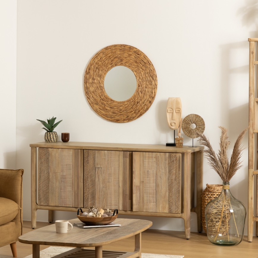 Atmosphera - Miroir mural LORENA d. 75 cm jacinthe d'eau