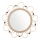 Atmosphera - Miroir mural pour enfant CAMPAIN Ø 38 cm en rotin