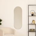 Atmosphera - Miroir mural SELENA 112x40 cm doré