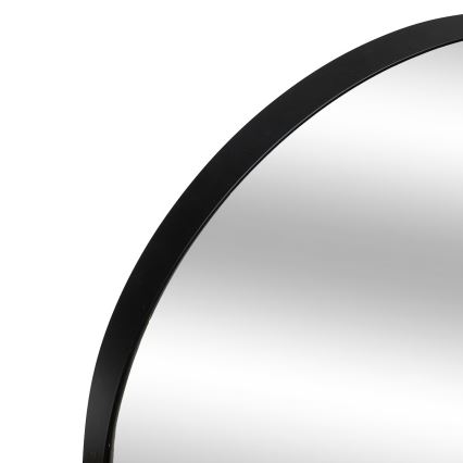 Atmosphera - Miroir mural SELENA 112x40 cm noir