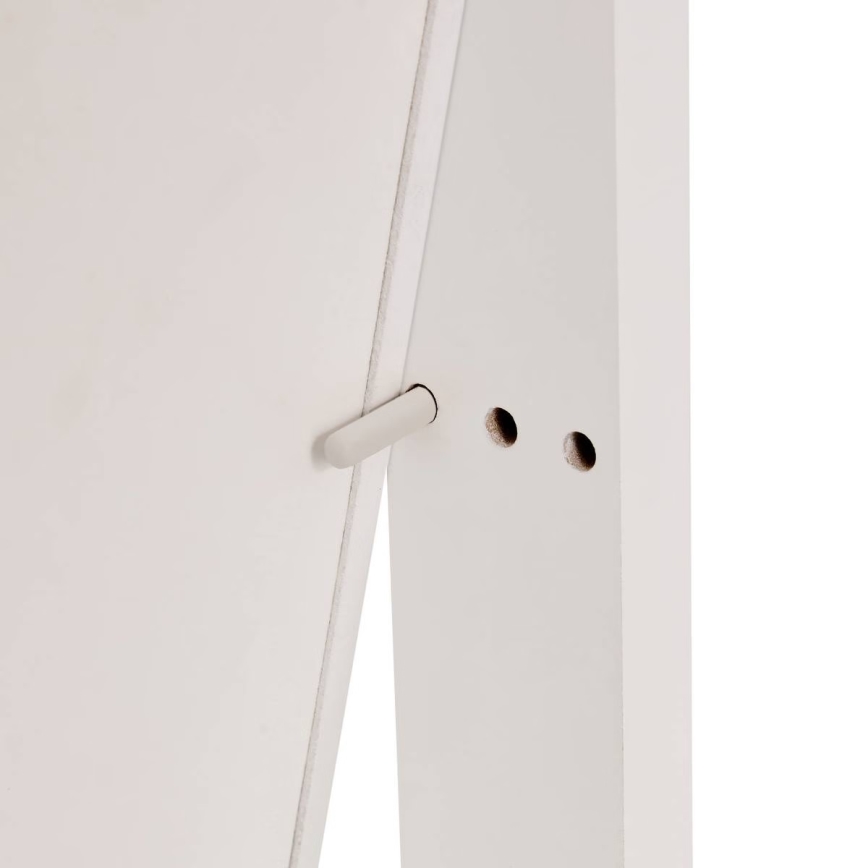 Atmosphera - Miroir sur pied avec boîte à bijoux LEXY 158x38 cm blanc