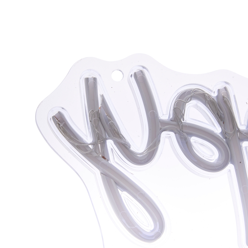 Atmosphera - Neon da parete a LED BUON COMPLEANNO LED/5V